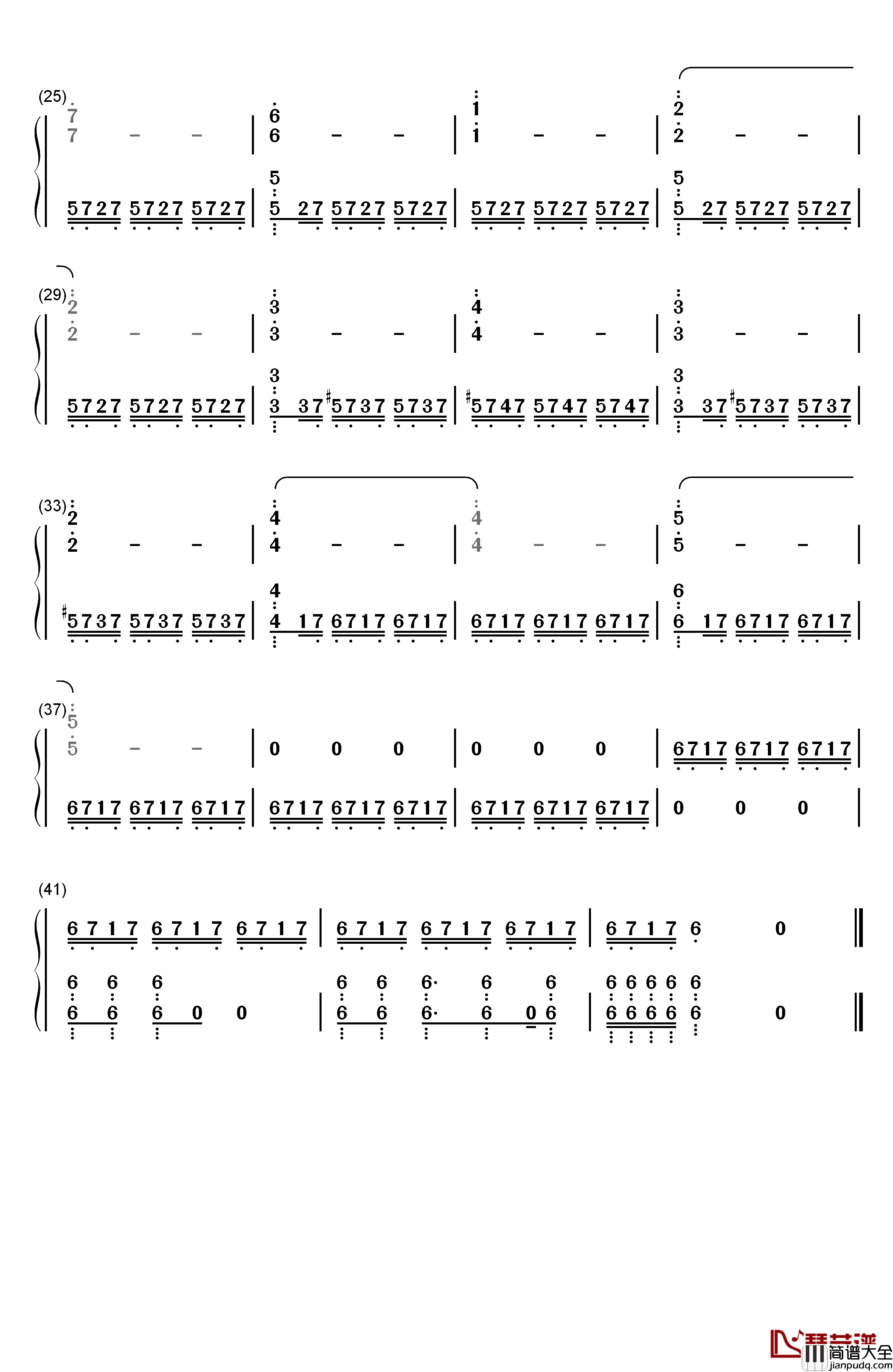 The_Defenders_Main_Title钢琴简谱_数字双手_John_Paesano