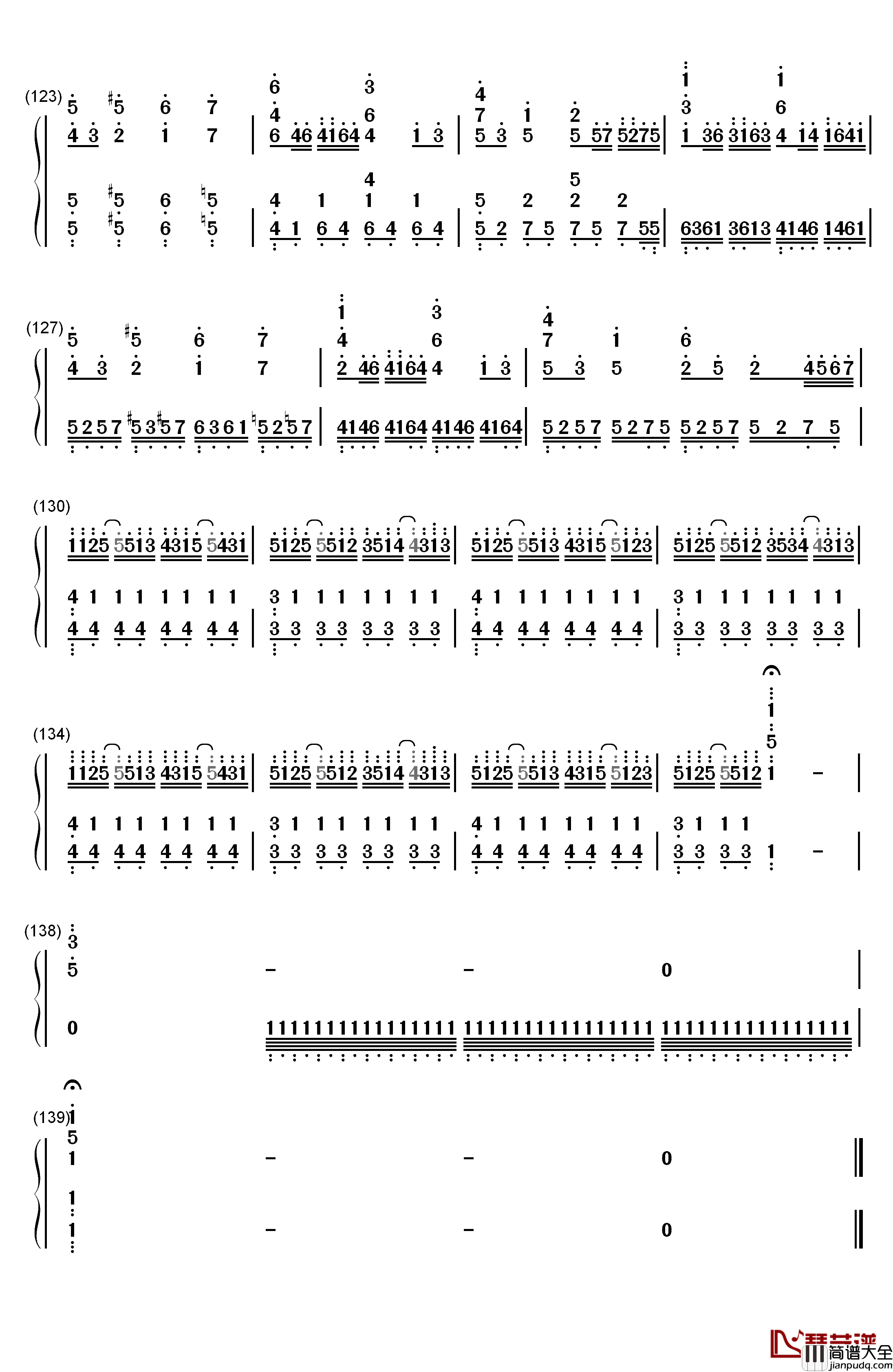 きみも悪い人でよかった钢琴简谱_数字双手_初音未来