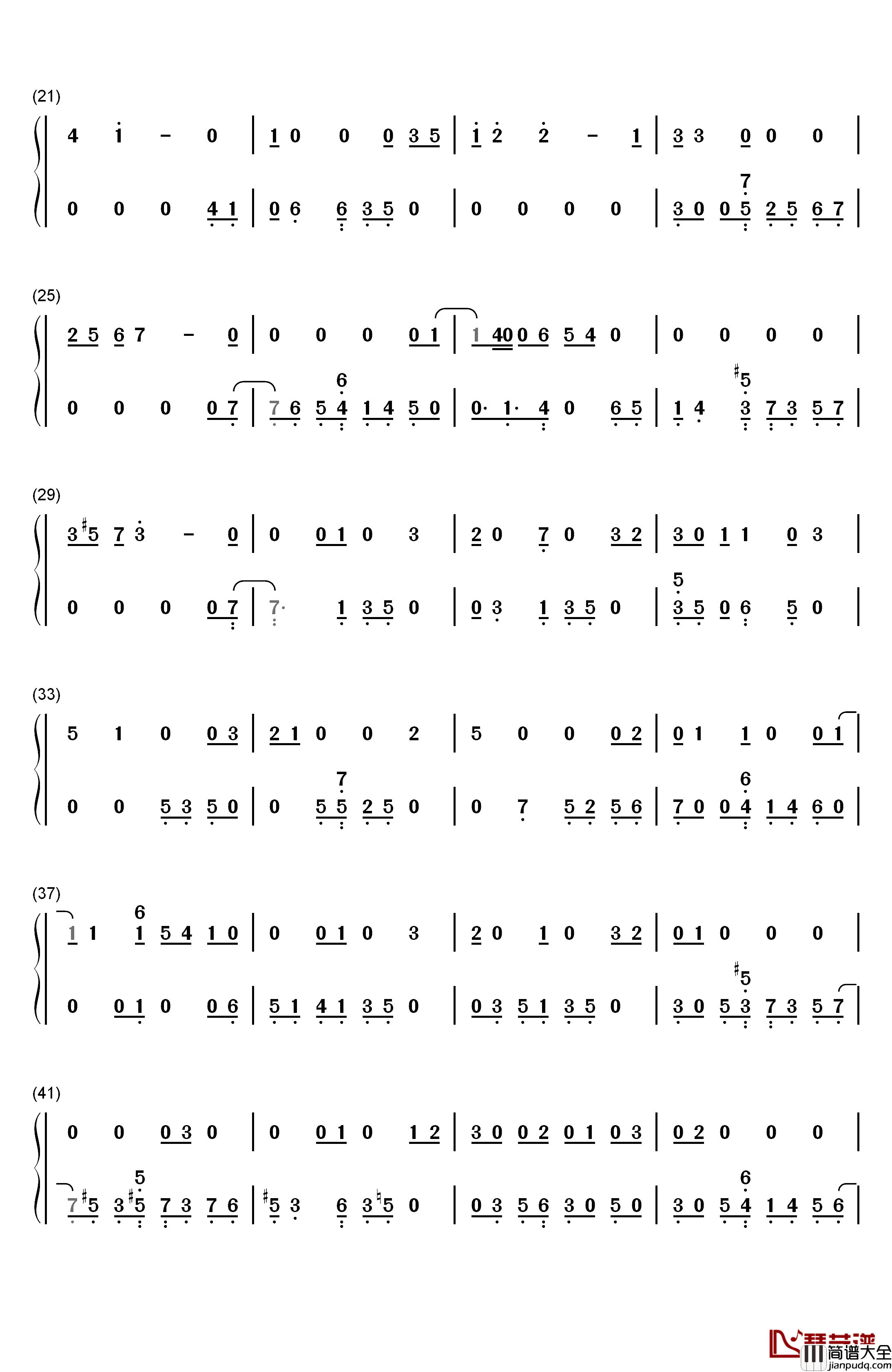 Say_It_First钢琴简谱_数字双手_Sam_Smith