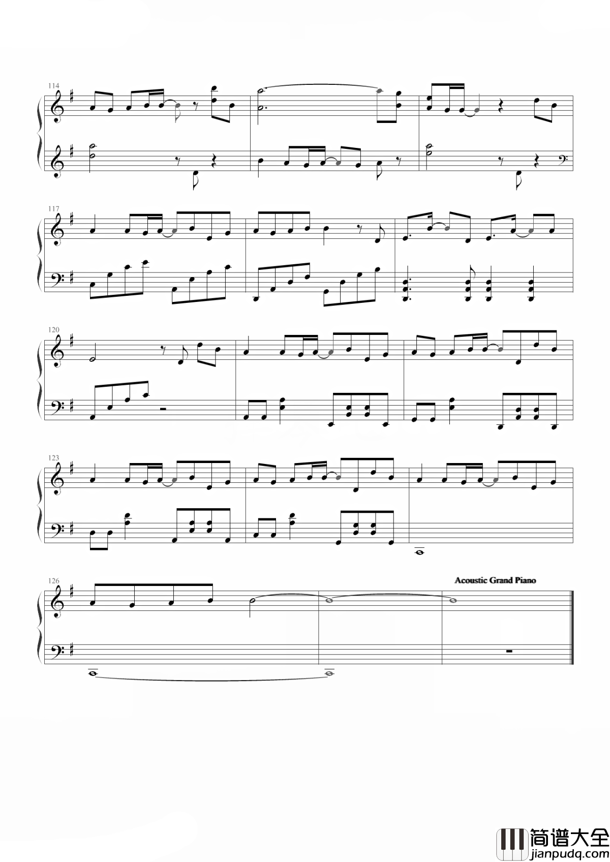 世末歌者钢琴谱_洛天依_我们自己的经历,我们的悲欢离合