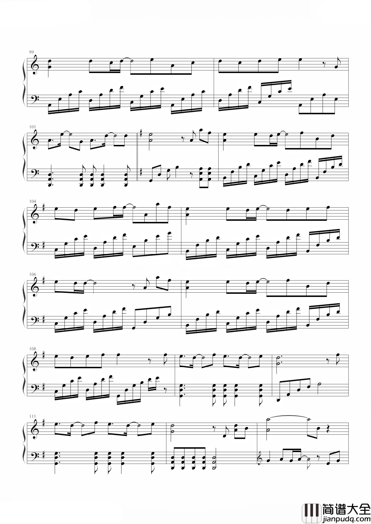 世末歌者钢琴谱_洛天依_我们自己的经历,我们的悲欢离合