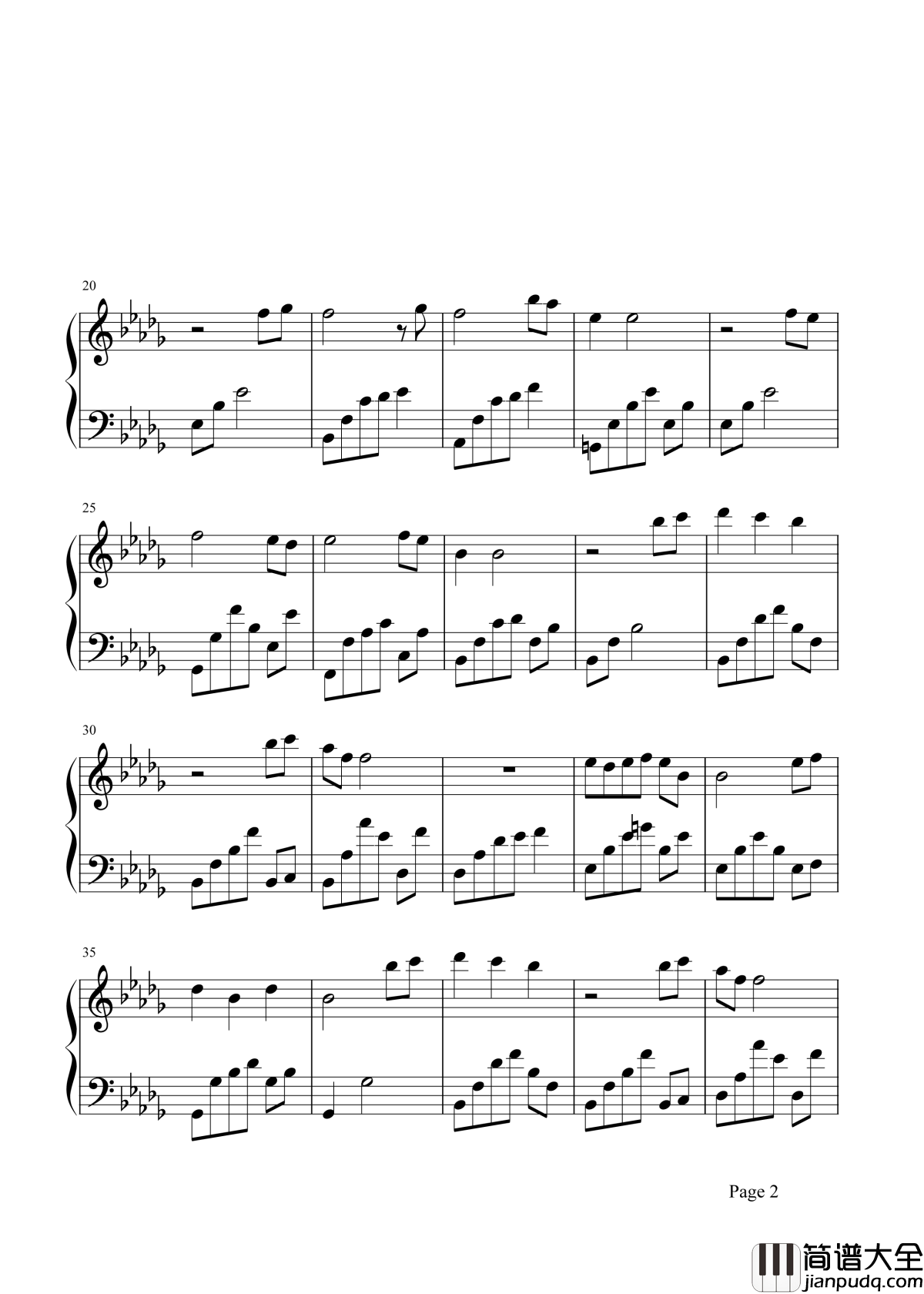 烟雨蒙蒙钢琴谱_赵薇_春雨如丝,细雨蒙蒙