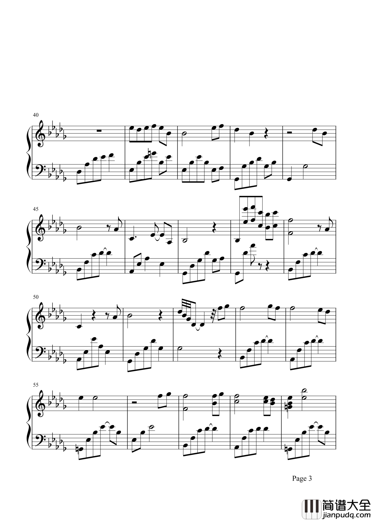 烟雨蒙蒙钢琴谱_赵薇_春雨如丝,细雨蒙蒙