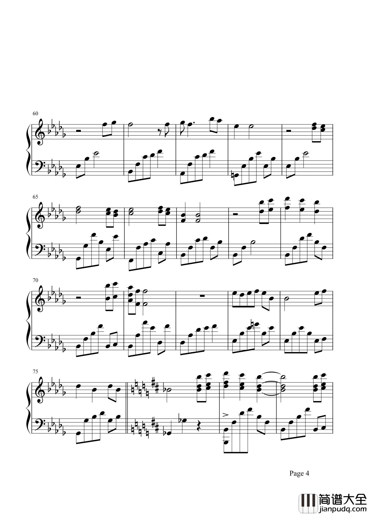 烟雨蒙蒙钢琴谱_赵薇_春雨如丝,细雨蒙蒙