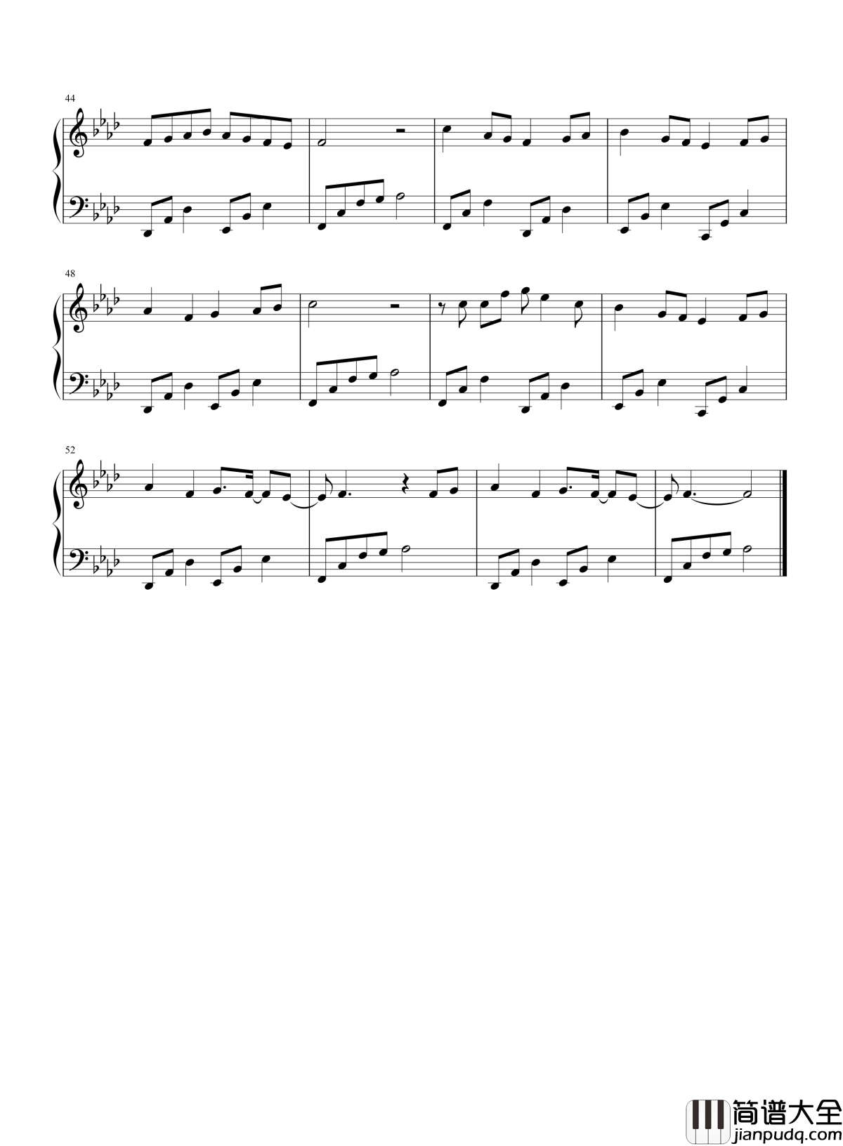 你一定要是个孩子钢琴谱_蔡琴_你一定要活得是个孩子