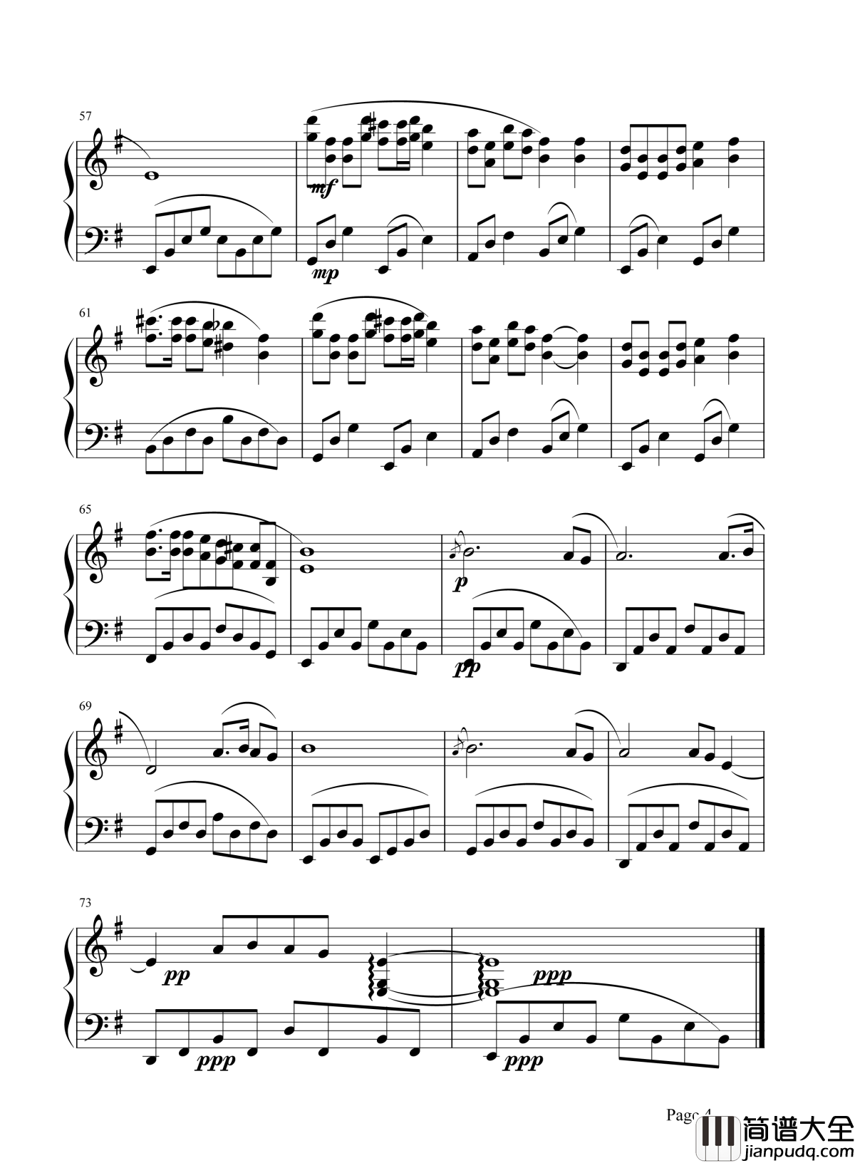 断桥残雪钢琴谱_许嵩_断桥是否下过雪_又想起你的脸