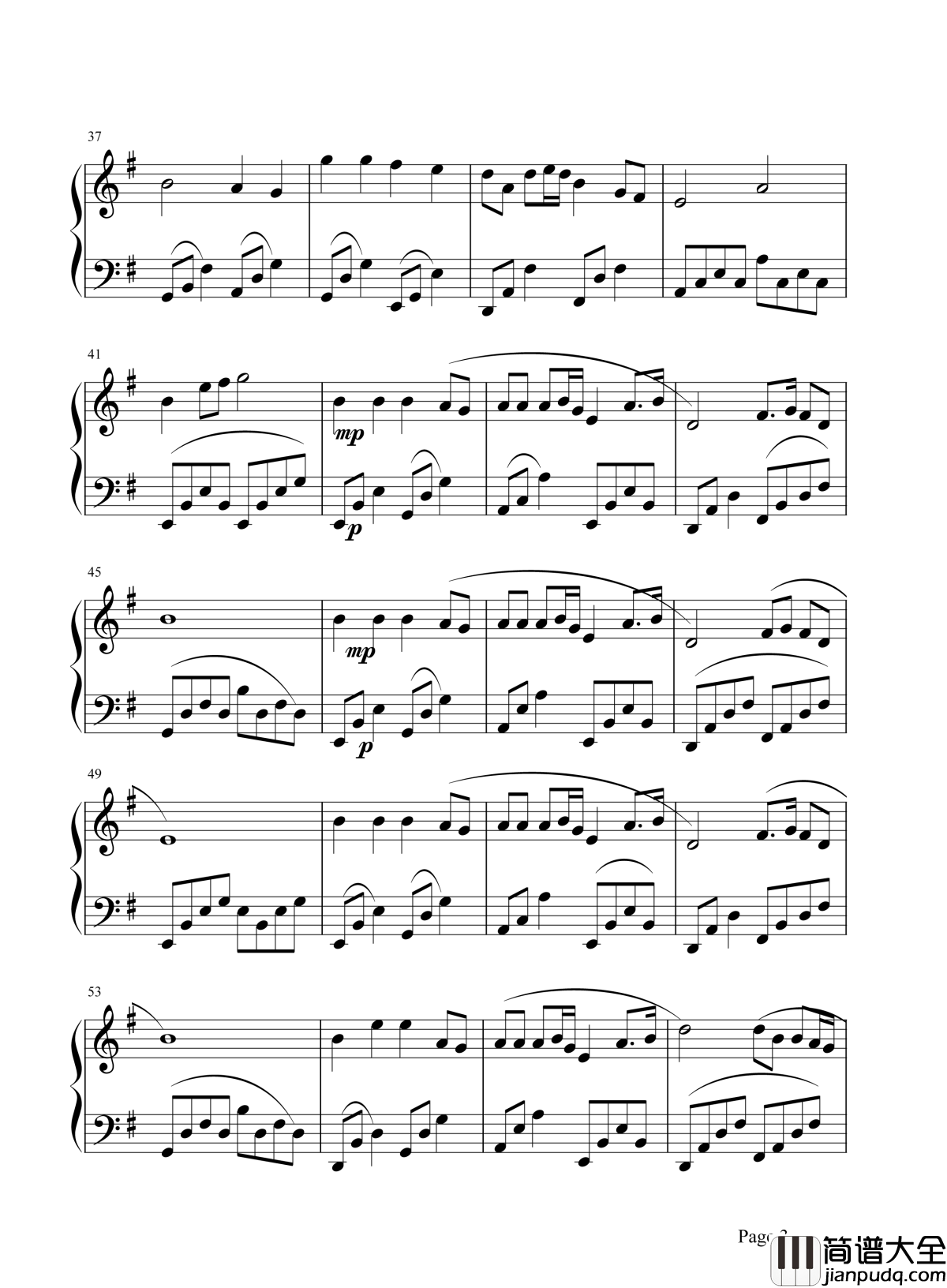 断桥残雪钢琴谱_许嵩_断桥是否下过雪_又想起你的脸