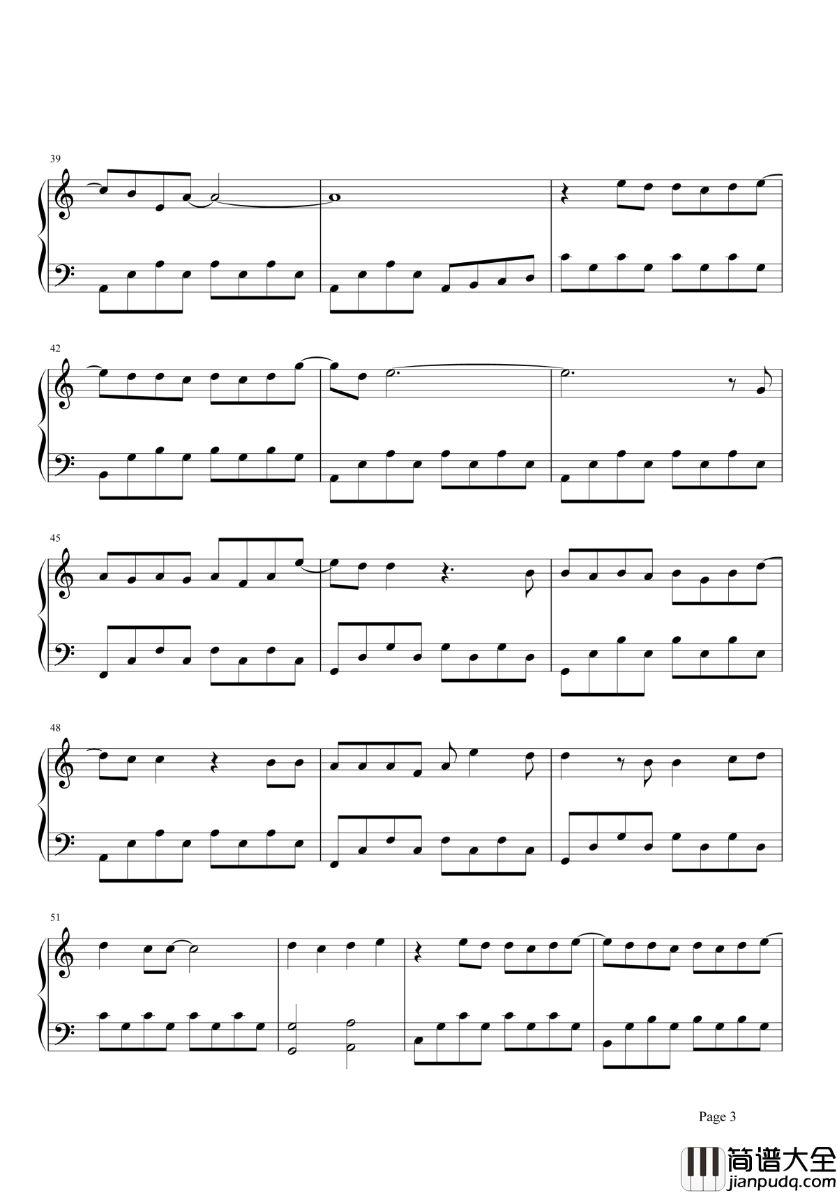 绅士钢琴谱_薛之谦_我想给你个拥抱_像以前一样可以吗