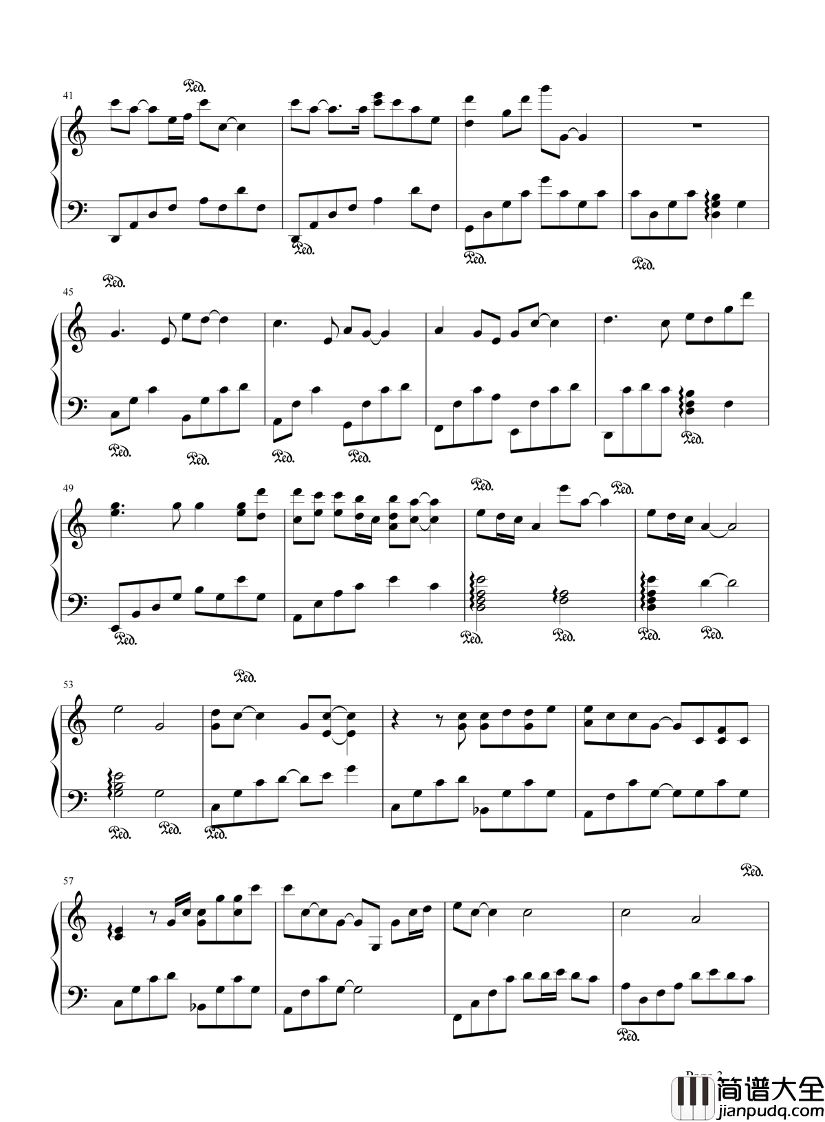 爱情钢琴谱_莫文蔚_有一个简单的问题_什么是爱情