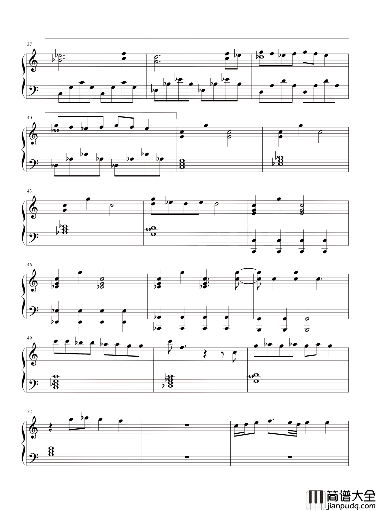 舞娘钢琴谱_蔡依林_白雪夏夜我不停歇