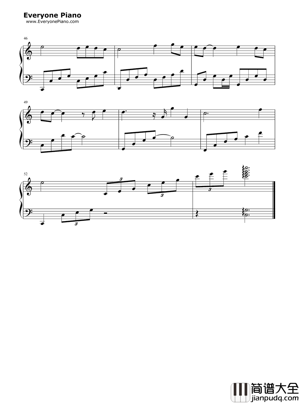 想太多钢琴谱_李玖哲___别想太多,活出的滋味就会不一样