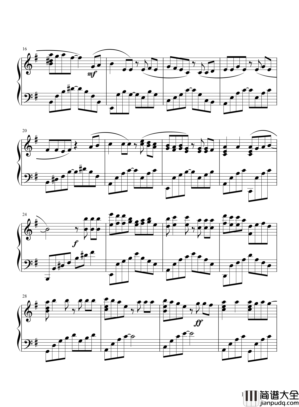 只要有你钢琴谱__孙楠|我的未来,只要有你,一切都不是问题