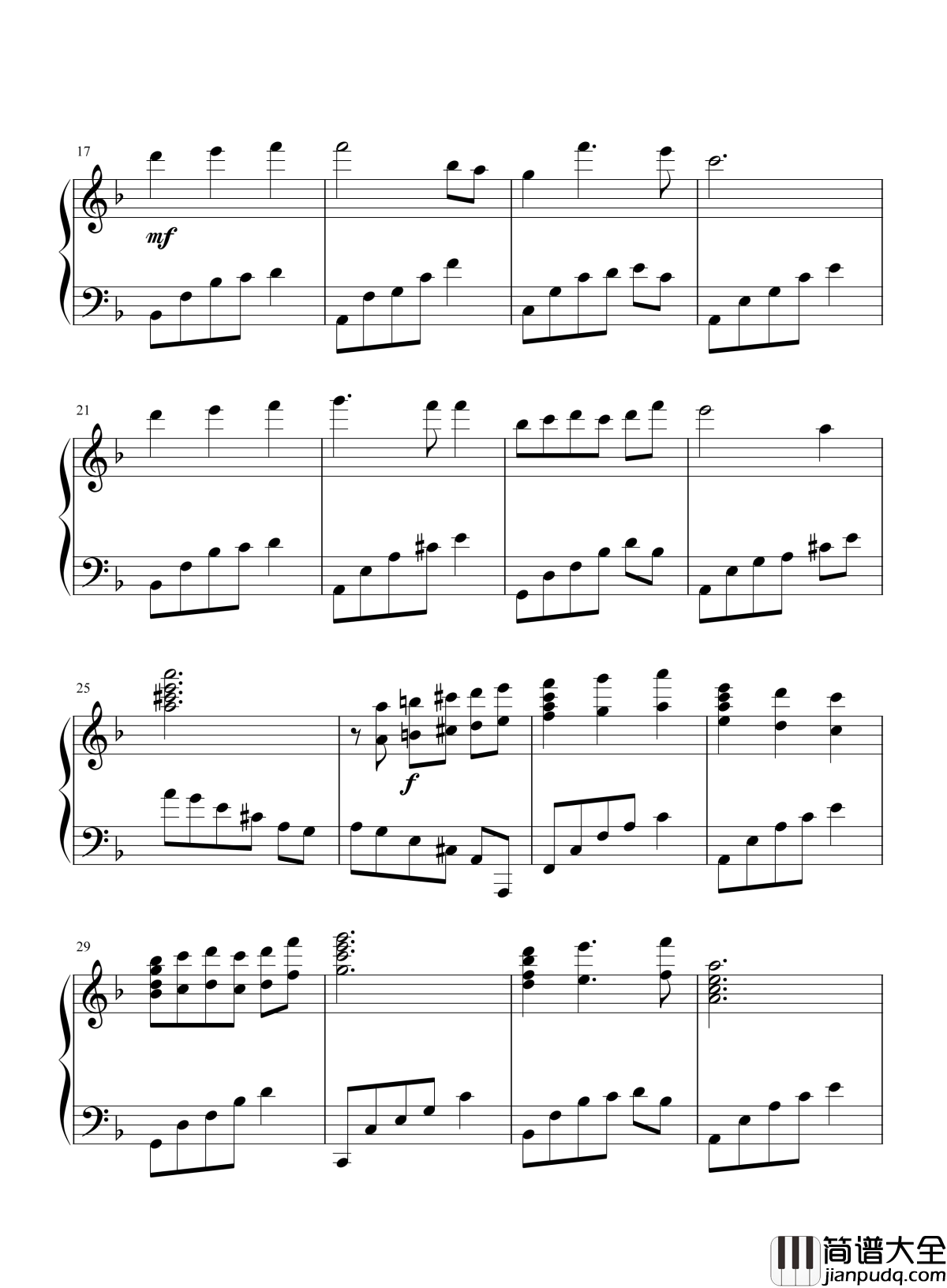 幸福相守钢琴谱_孙楠|幸福不再遥远,幸福我们相守