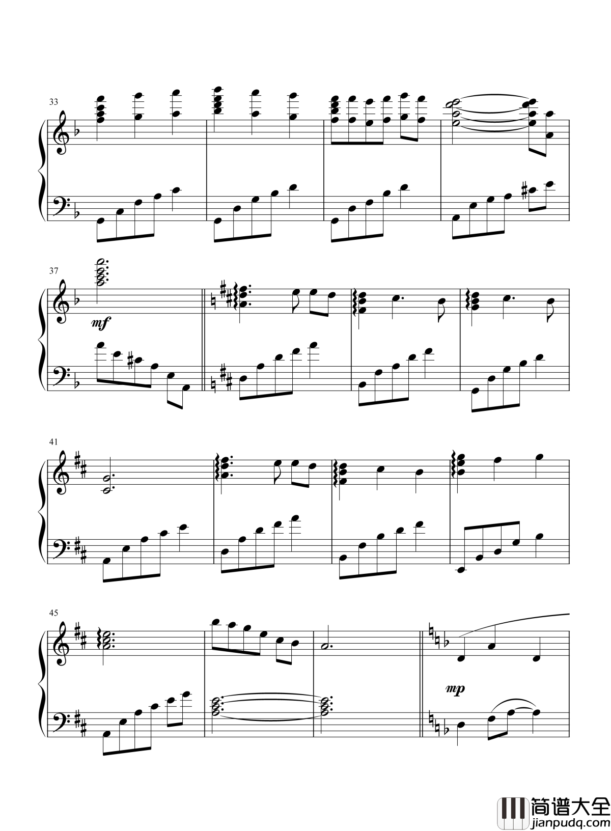 幸福相守钢琴谱_孙楠|幸福不再遥远,幸福我们相守