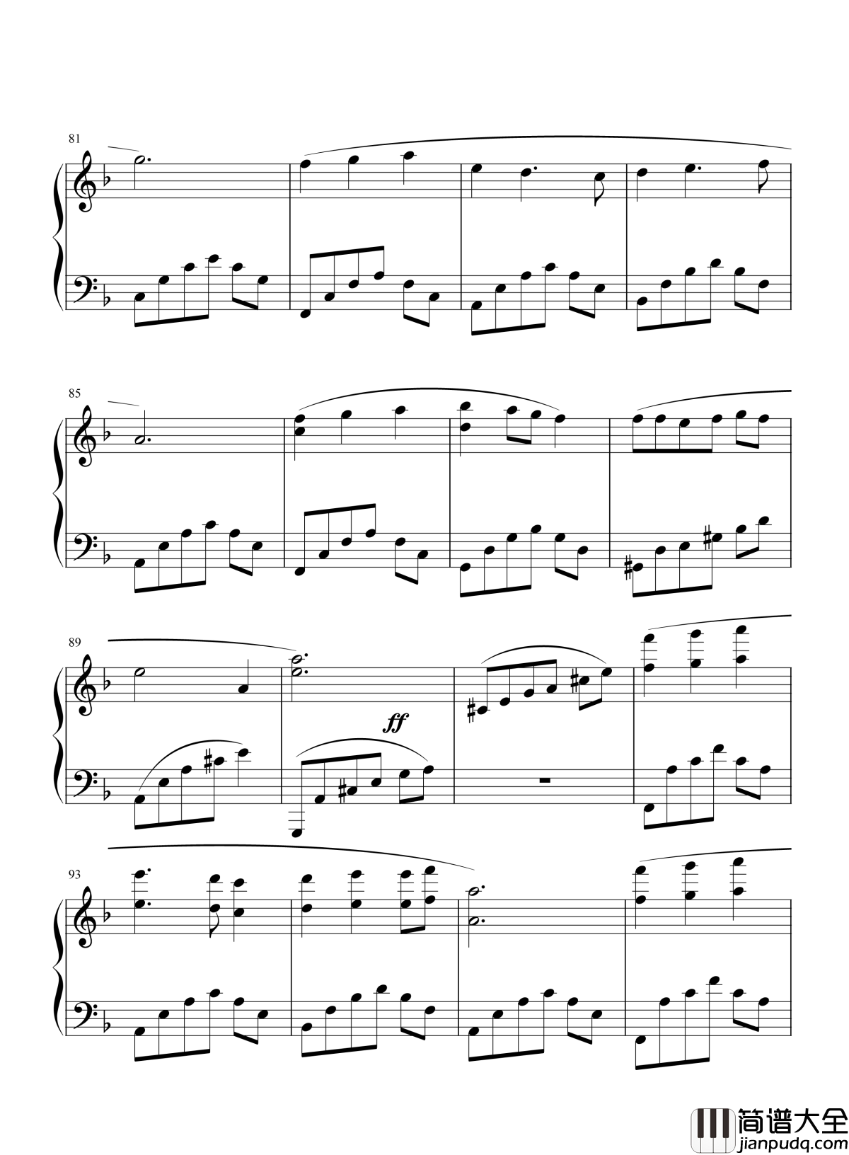 幸福相守钢琴谱_孙楠|幸福不再遥远,幸福我们相守