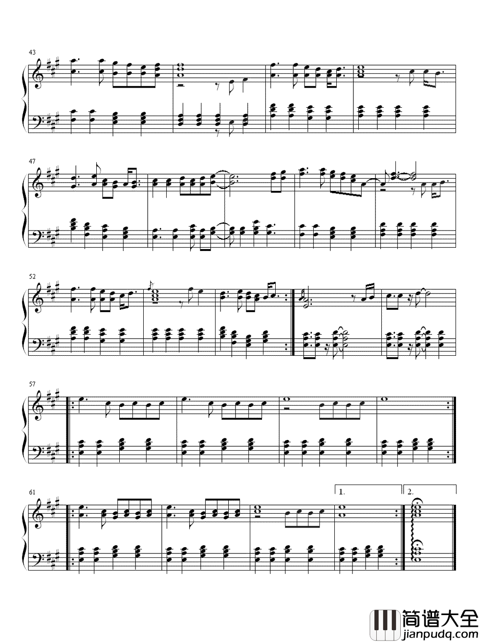 因你而在钢琴谱_林俊杰_你存在的这一秒会不会是我的微笑