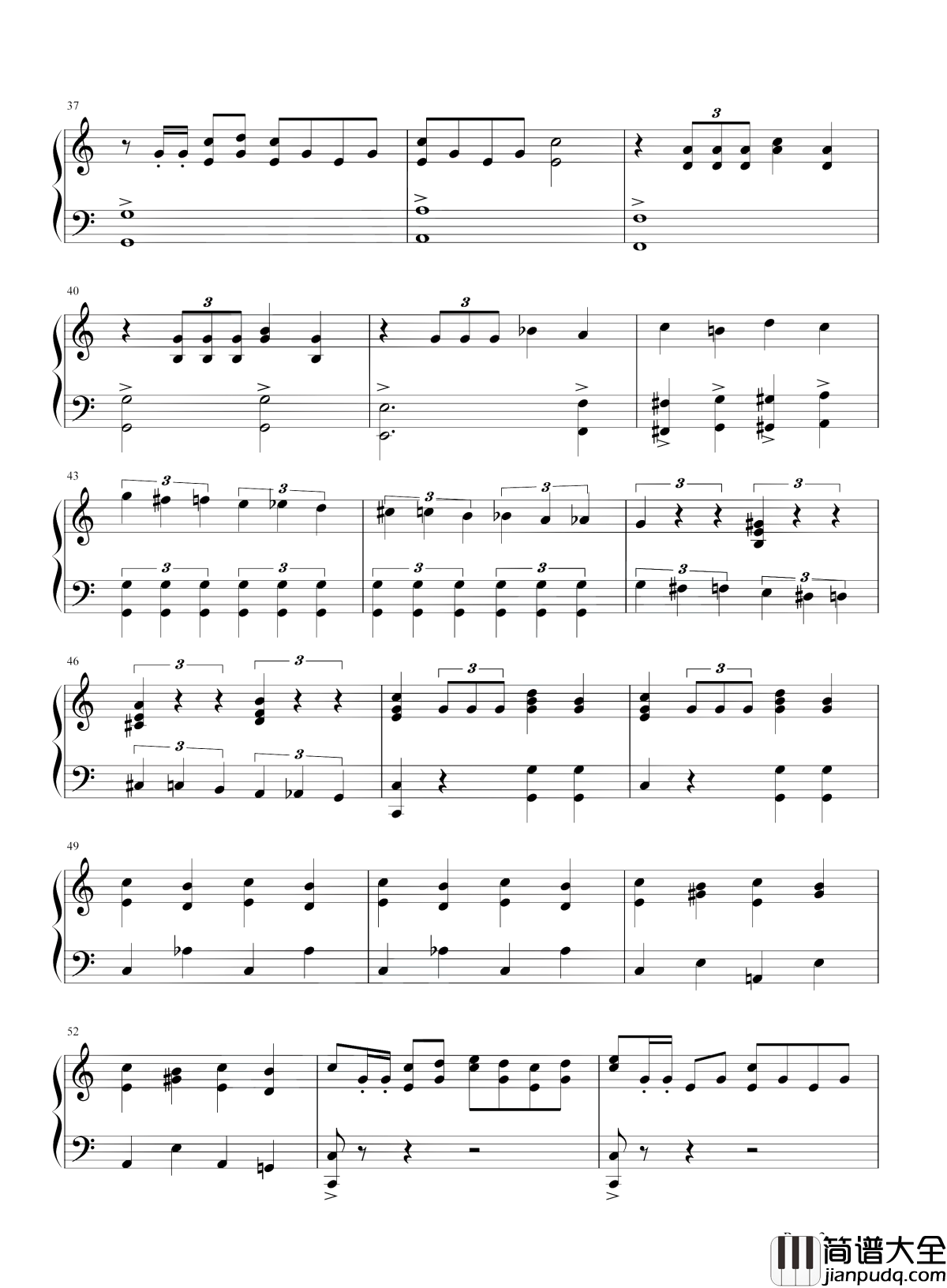 1812序曲钢琴谱_柴可夫斯基_一个没有热情的创作，却成了音乐杰作