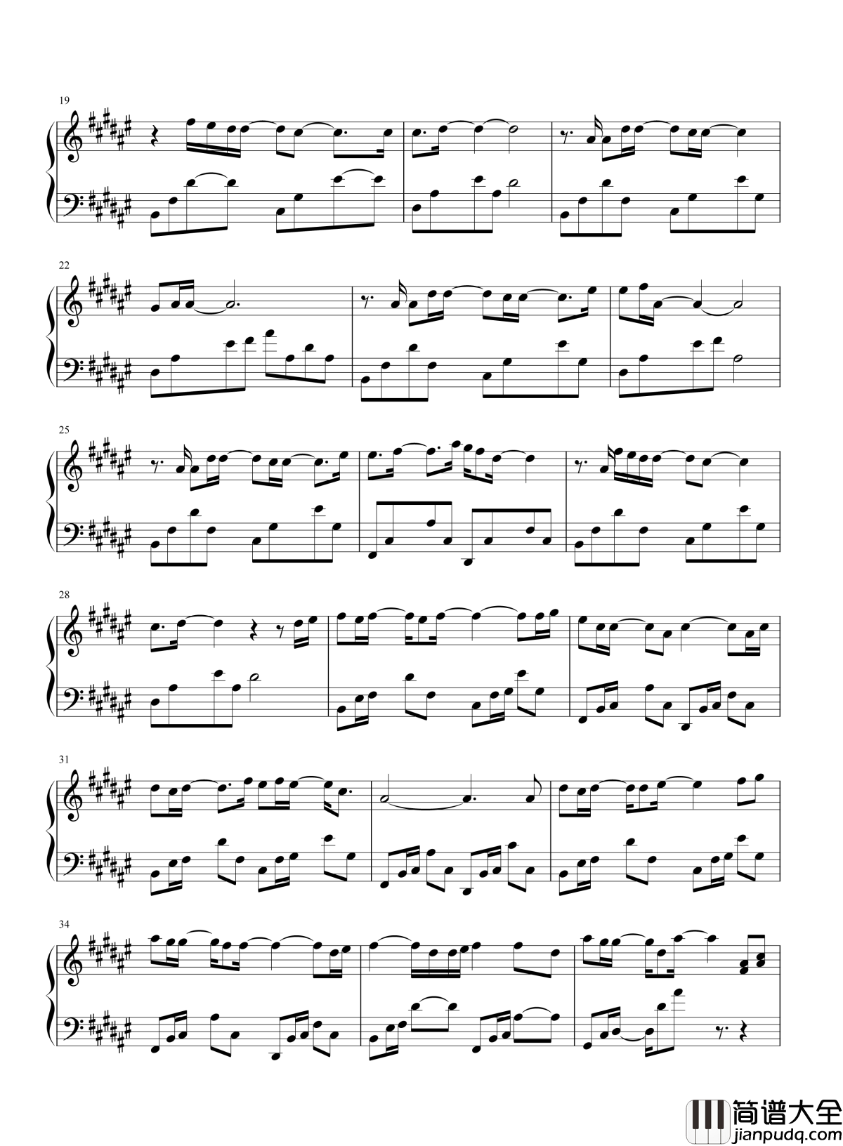 是风动钢琴谱_银临_河图｜非风动，非幡动，仁者心动