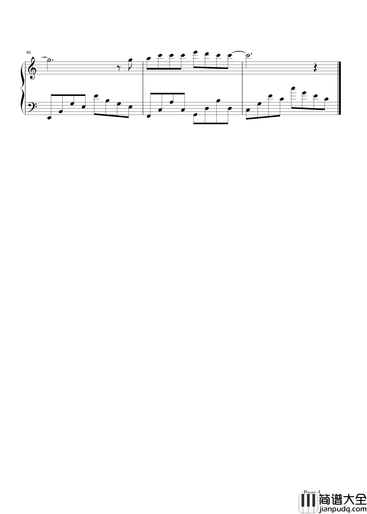 别问我是谁钢琴谱_王馨平_面对自己总是好难