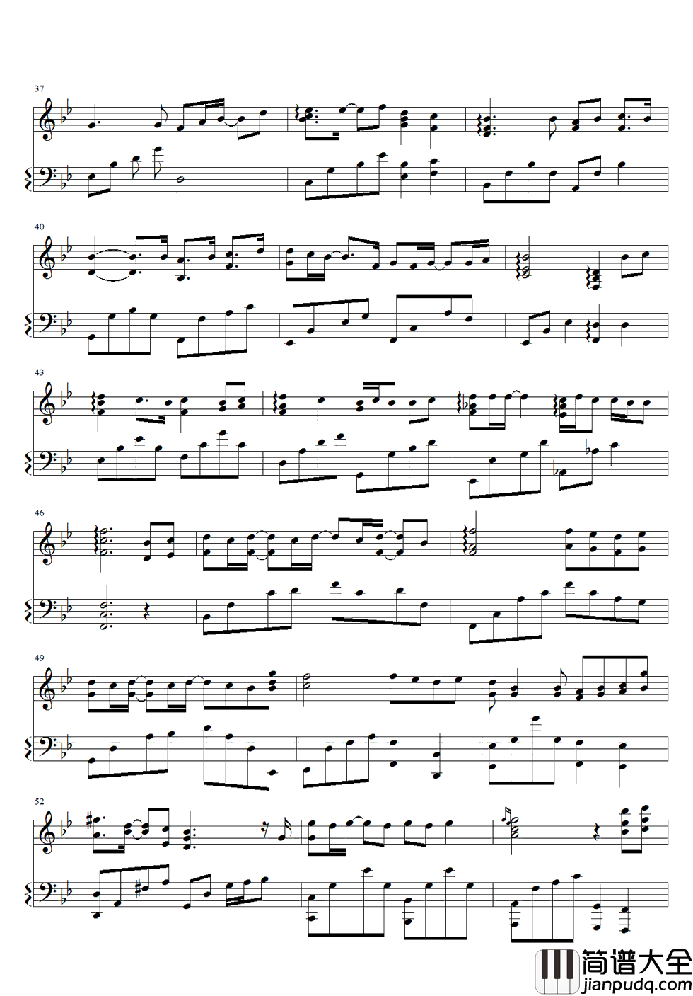 爱你没错钢琴谱_张信哲_我也不后悔曾经爱过