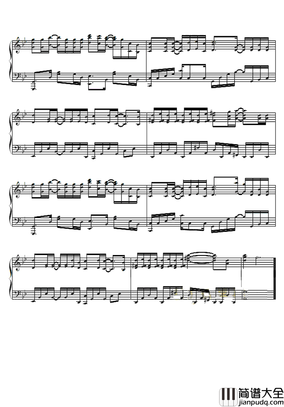 风起天阑钢琴谱_河图|青石长阶染尽生离死别