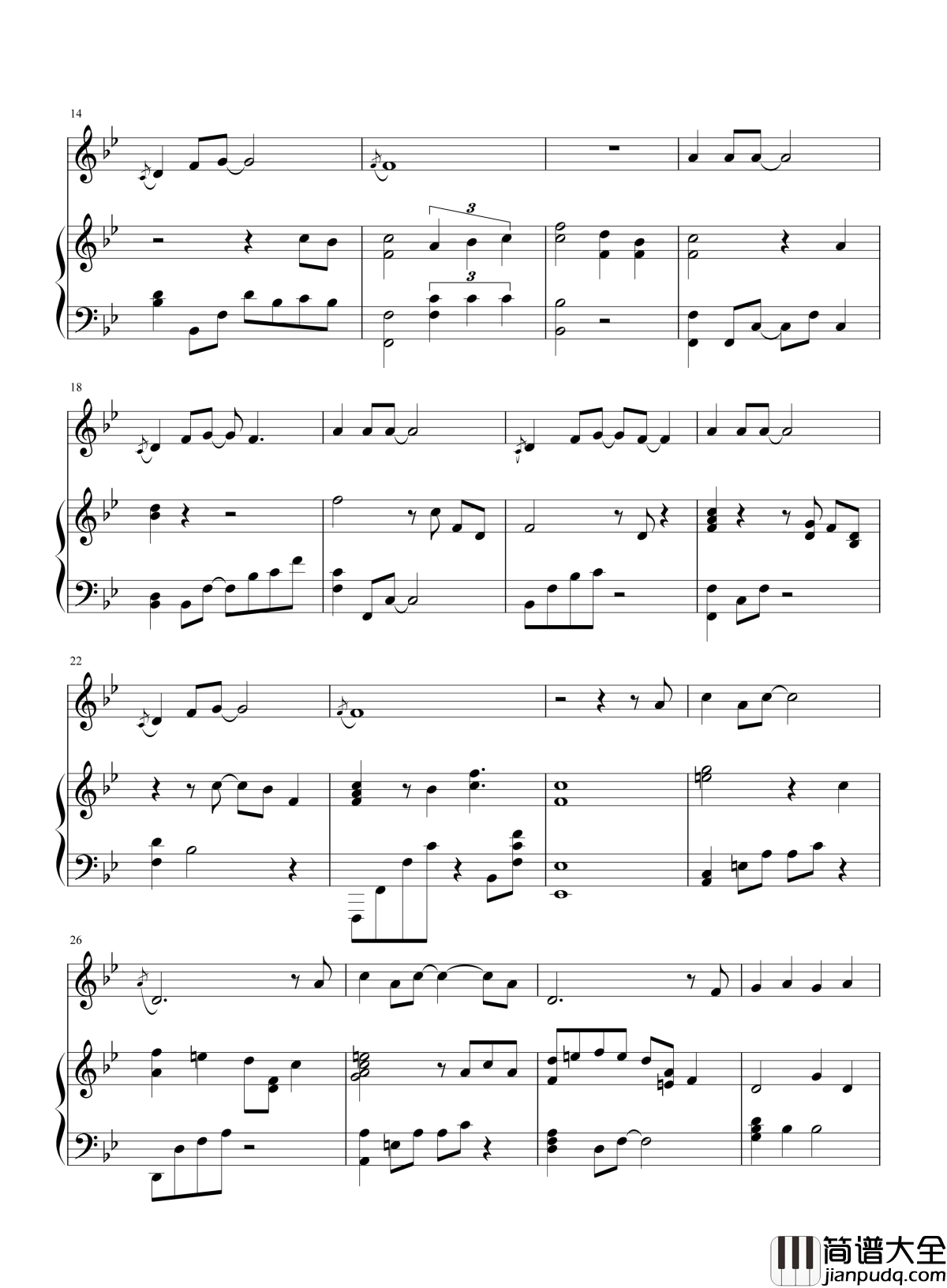 用心良苦钢琴谱_张宇|春已走_花又落,用心良苦却成空