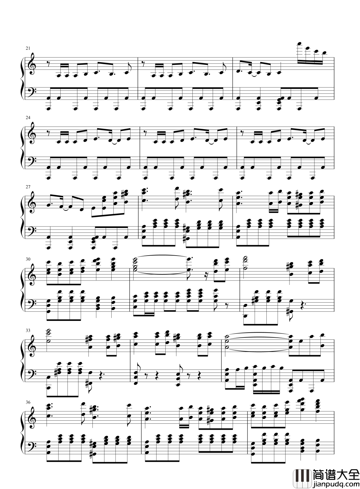 劲乐团V3钢琴谱_原来你是这样的贝多芬悲怆鸣奏曲第三乐章