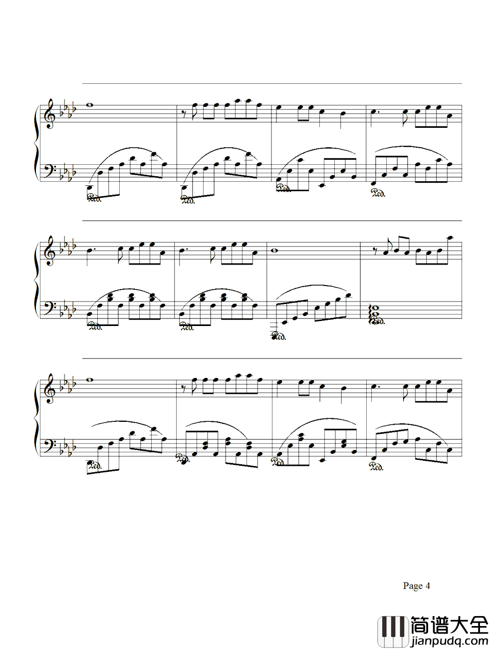 给你们钢琴谱_张宇|曾经你想照顾一辈子的人,现在在哪呢