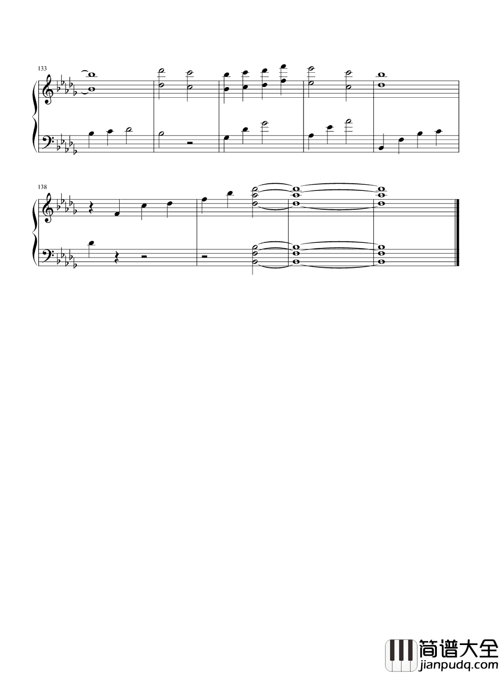 爱在记忆中找你钢琴谱__林峰_快乐也许太多像场流星雨