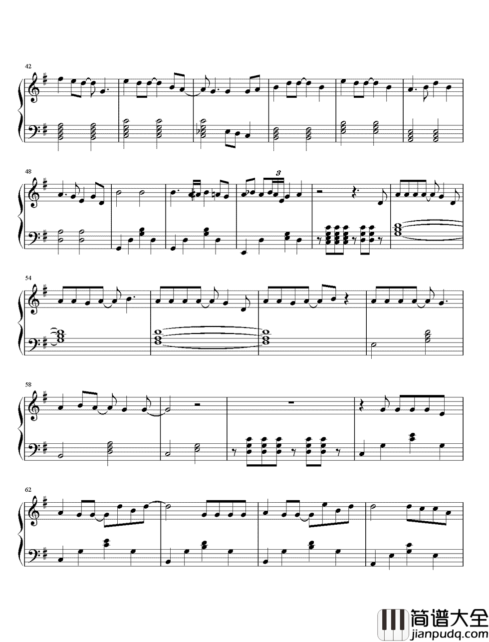 心跳钢琴谱__王力宏｜你是我悬在记忆中的美好