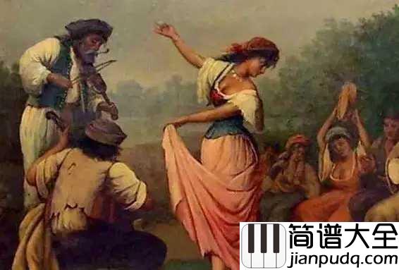 _匈牙利舞曲第五号|钢琴谱_矮油~好想有个人陪我一起四手联弹