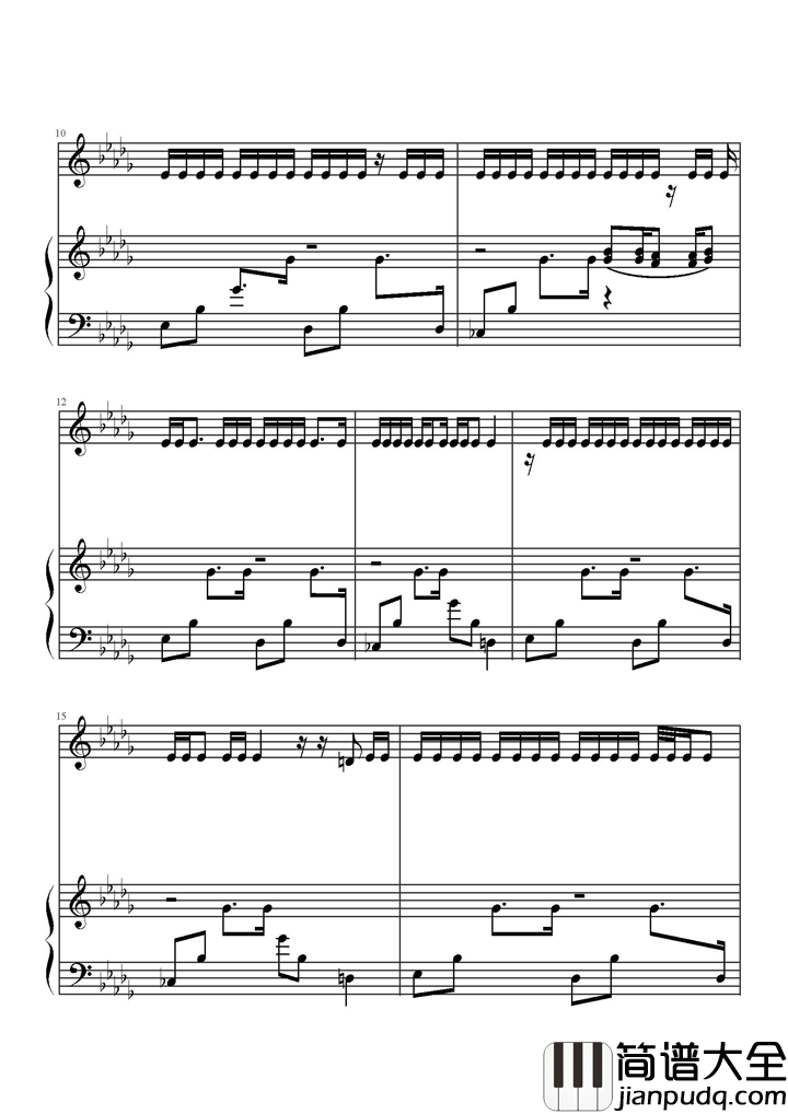 爸我回来了钢琴谱_周杰伦_一首反映家庭暴力的歌