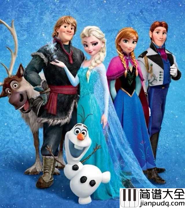 Let_It_Go钢琴谱_让风暴怒吼吧,寒冷再也不能烦扰我了