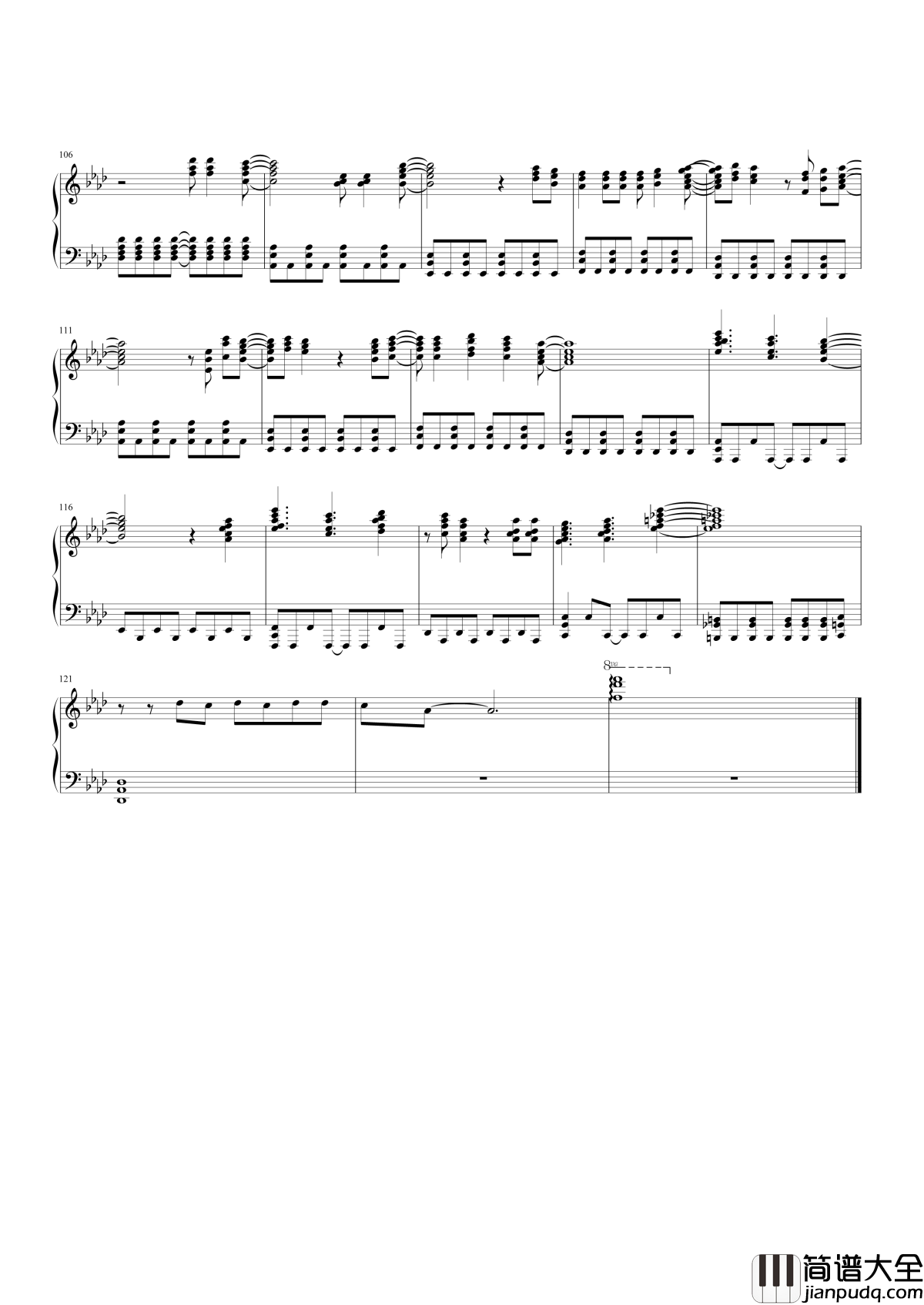 Let_It_Go钢琴谱_让风暴怒吼吧,寒冷再也不能烦扰我了