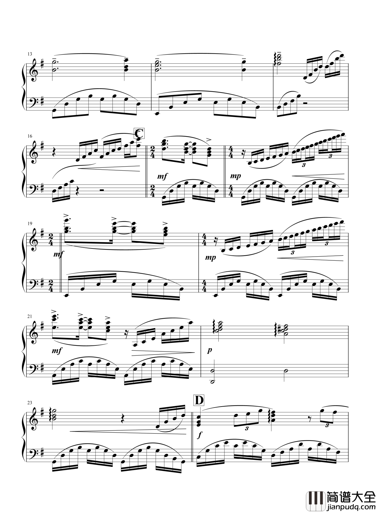 _Unchained_Melody|钢琴谱_人鬼情未了_歌比电影还销魂