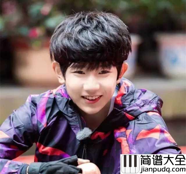 最美的时光钢琴谱_王源_献礼母校南开中学