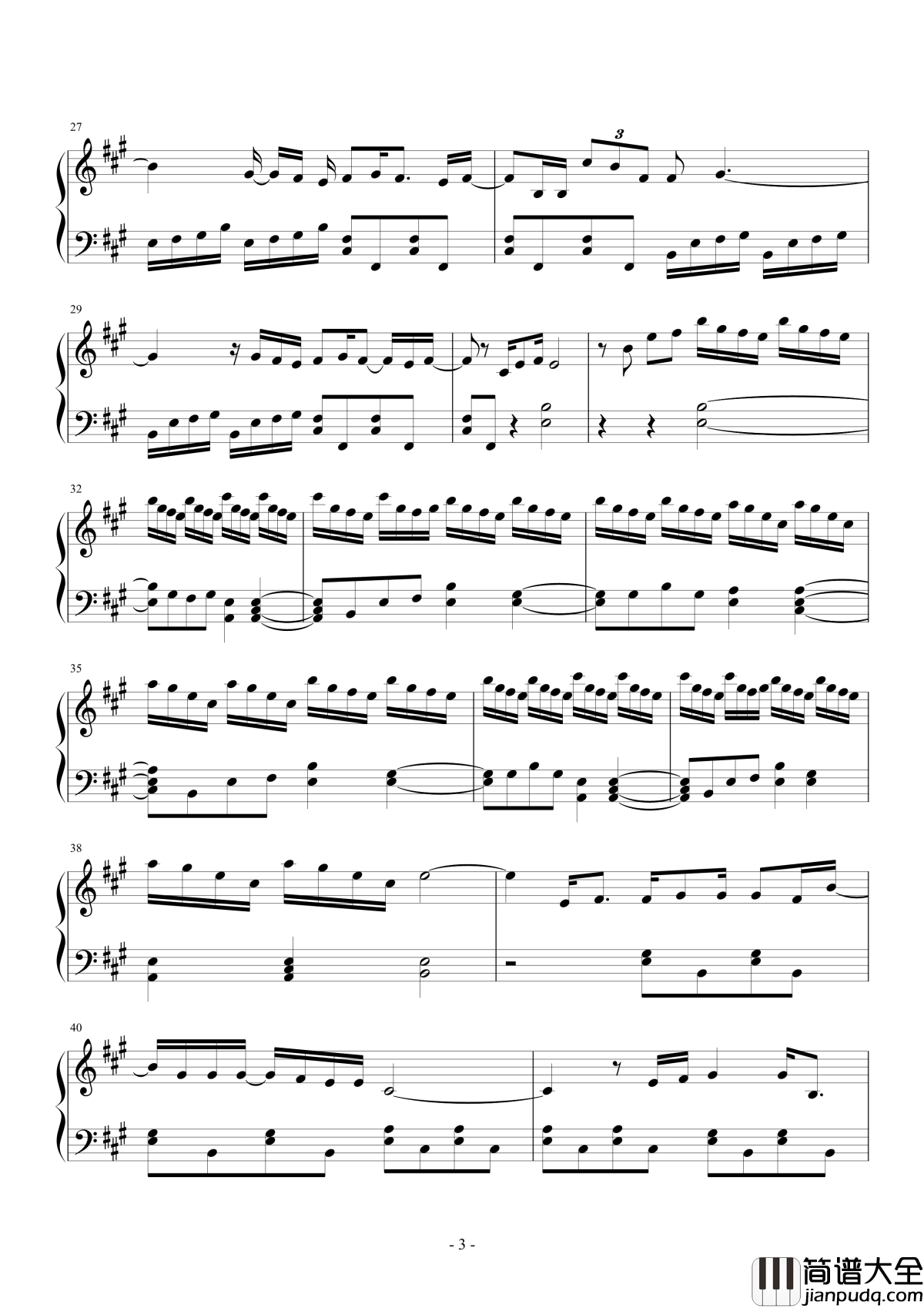 春风十里钢琴谱_鹿先森乐队_所有的春意不如东湖樱色无际和你