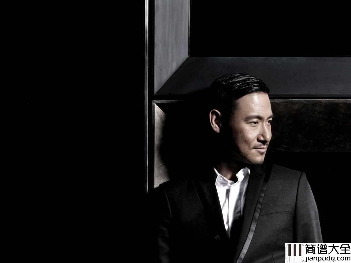 一路上有你钢琴谱_张学友_苦一点也愿意