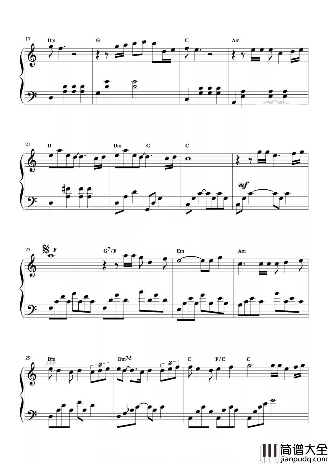 我们钢琴谱_陈奕迅_后来我们什么都有了_却没有了我们