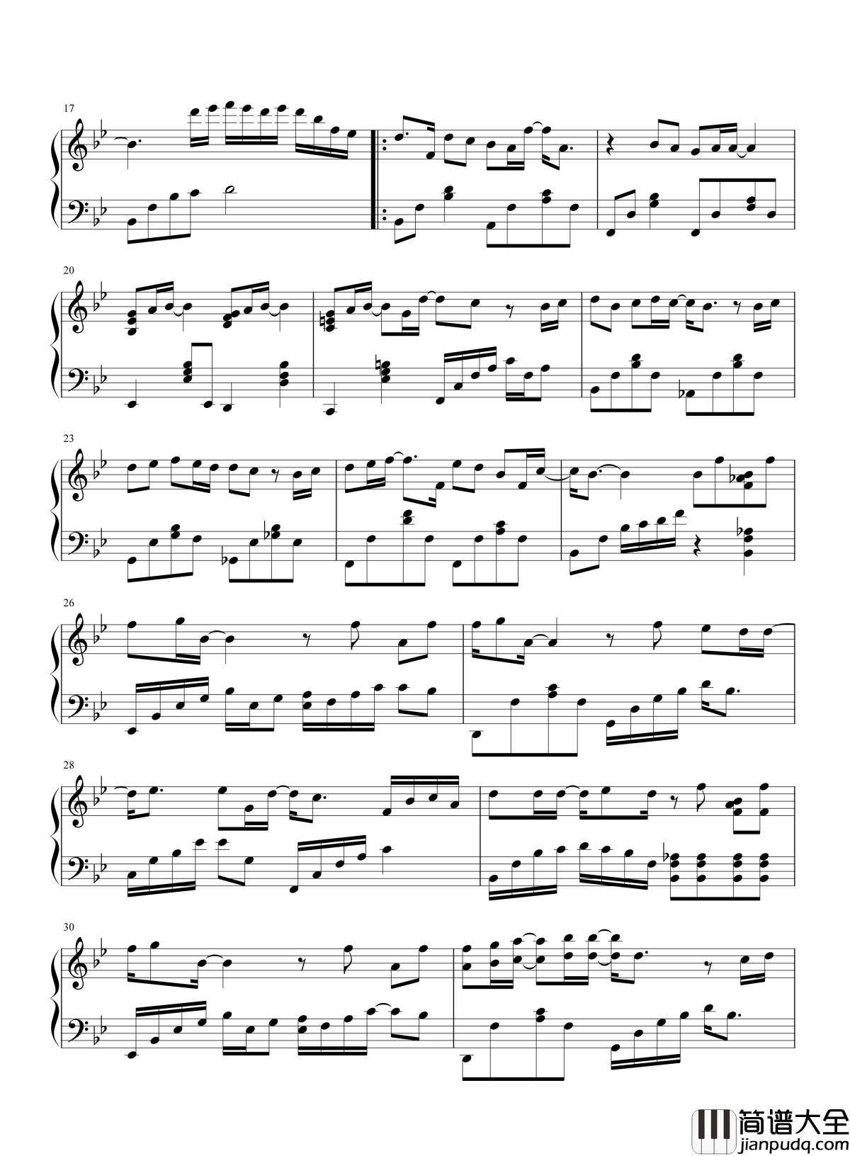 淘汰钢琴谱_陈奕迅_如何才能把情歌唱的完美