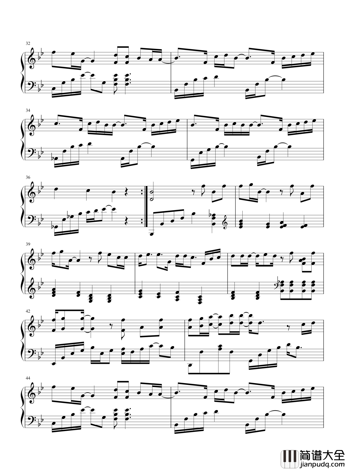 淘汰钢琴谱_陈奕迅_如何才能把情歌唱的完美