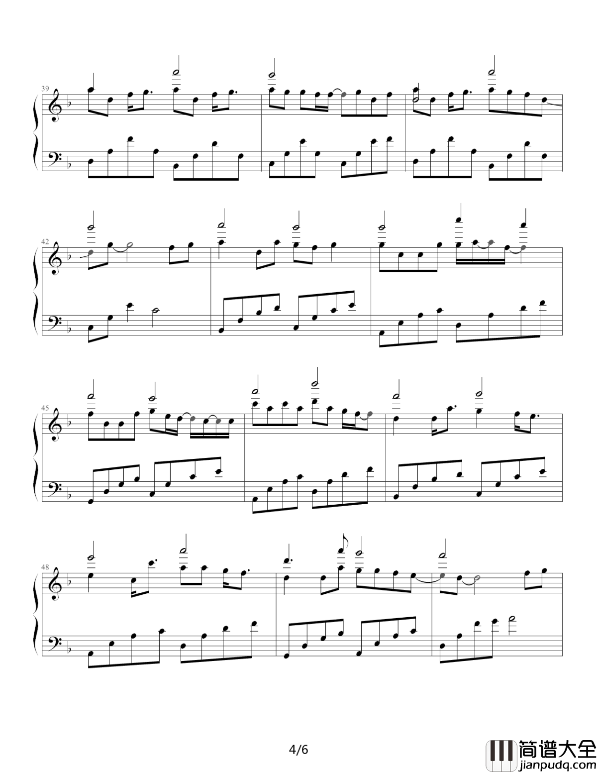 无名指的等待钢琴谱小歆_谁逃过了谁的劫数,无名指的等待