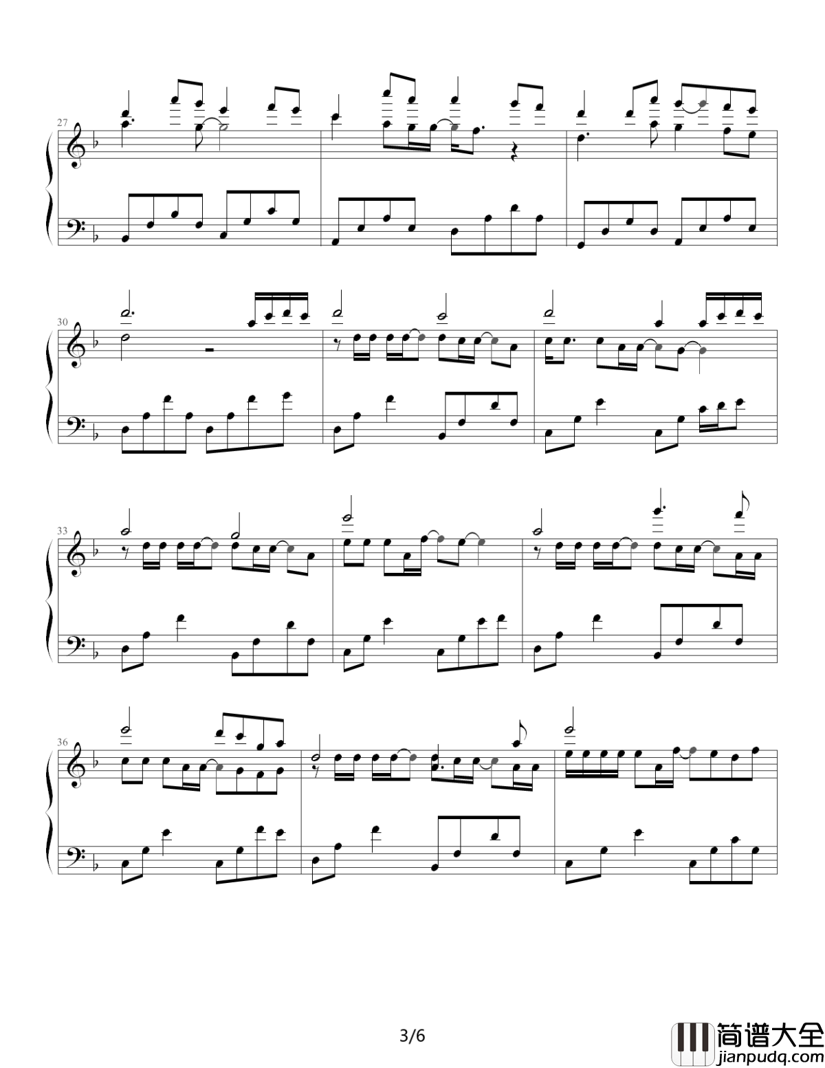 无名指的等待钢琴谱小歆_谁逃过了谁的劫数,无名指的等待