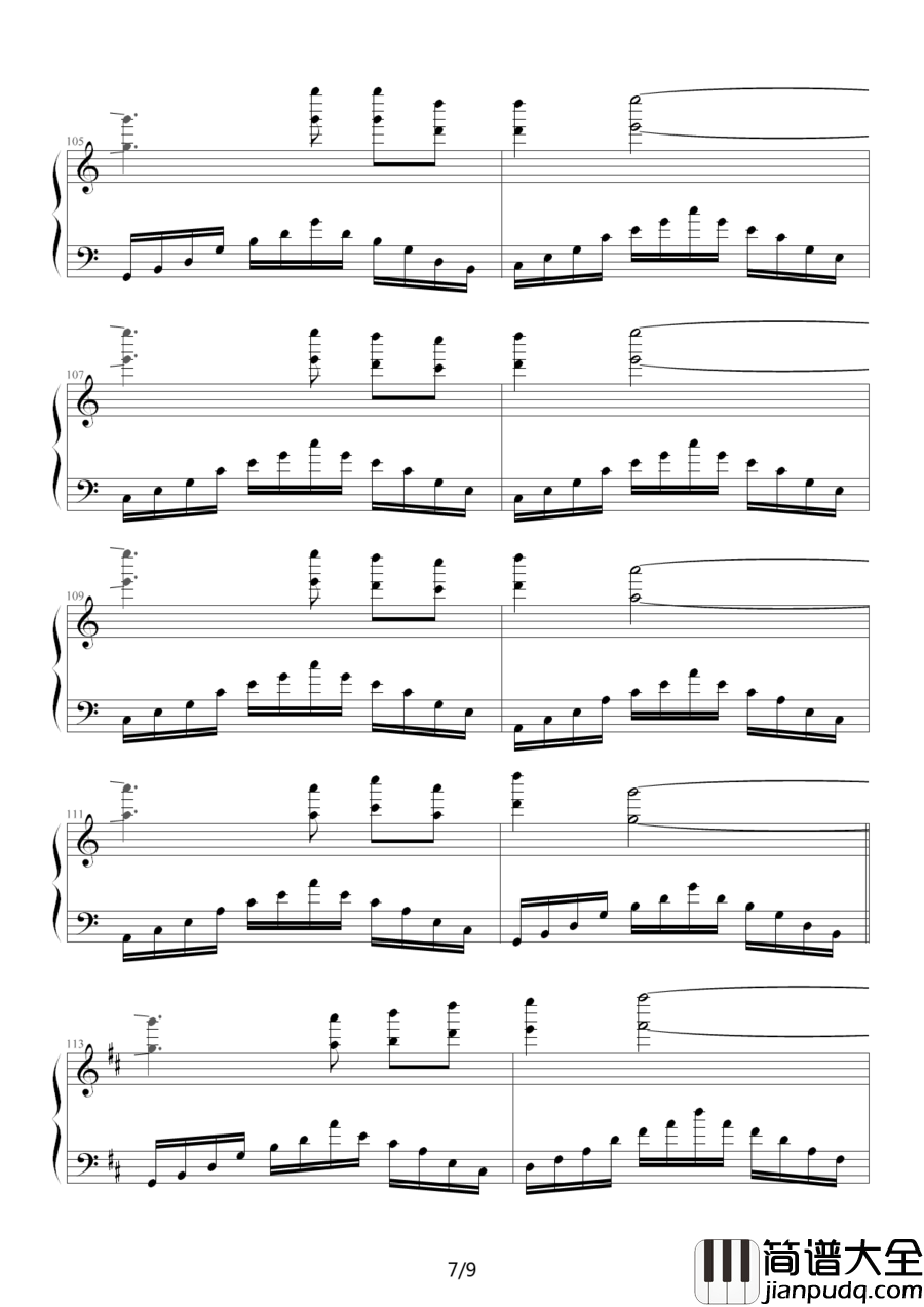 春天里钢琴谱_汪峰_人生之路蜿蜒曲折,多想在春天的气息下享受片刻的闲暇