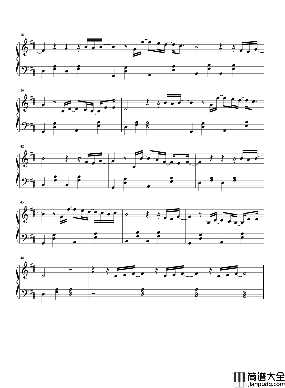 别钢琴谱_薛之谦|用最简单的旋律唱出了你心里的万般"别"