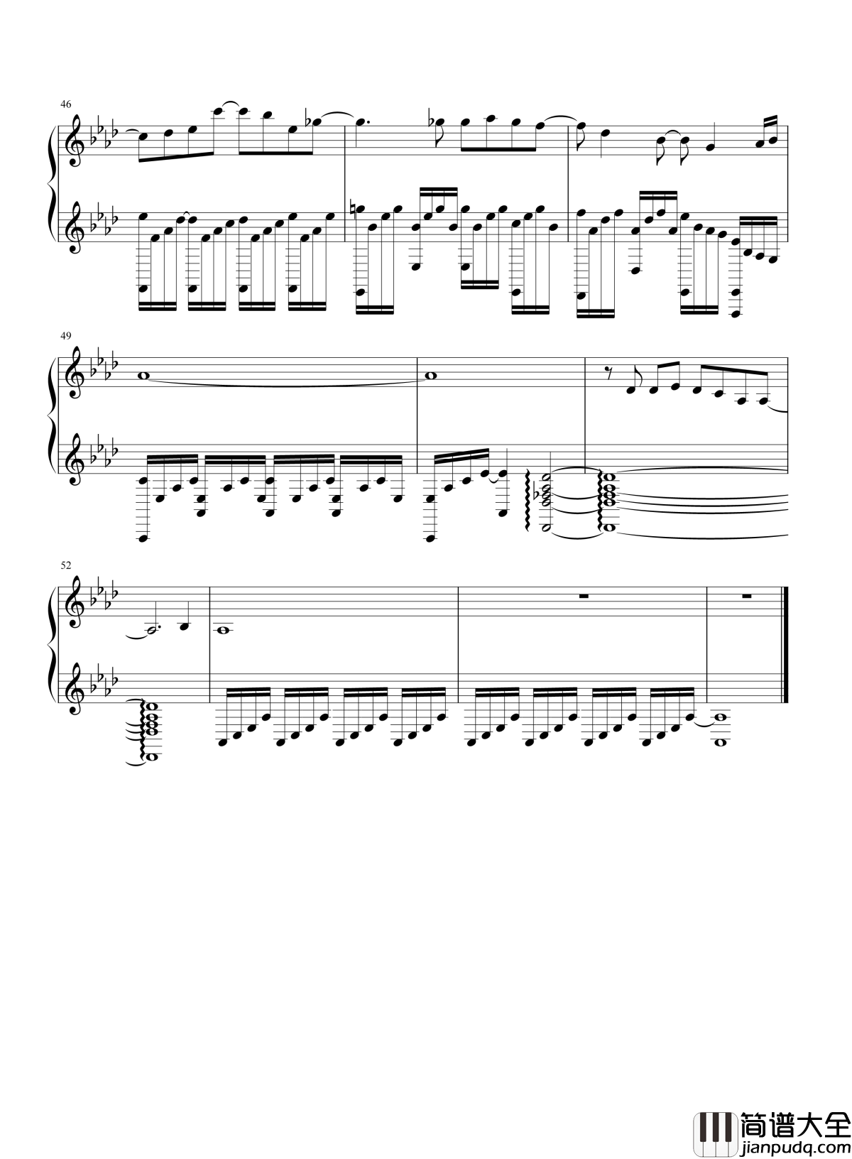 摩天大楼钢琴谱__薛之谦|摩天大楼_太稀有_人人高贵富有