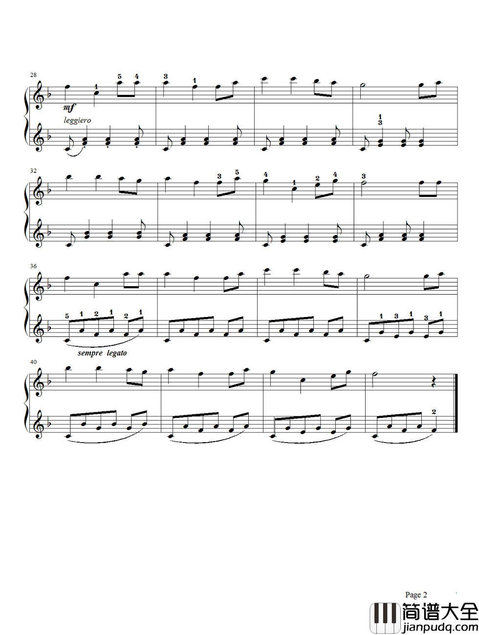 新年好钢琴谱_唱支贺年歌曲给你听