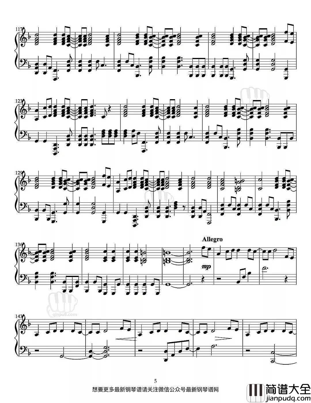 _环太平洋主题曲|钢琴谱_哭了听过钢琴版环太平洋,小新只恨以前没好好练琴