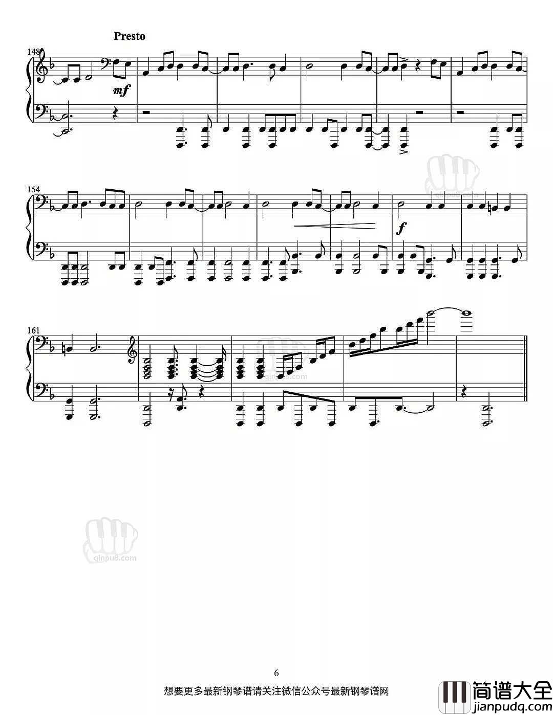 _环太平洋主题曲|钢琴谱_哭了听过钢琴版环太平洋,小新只恨以前没好好练琴