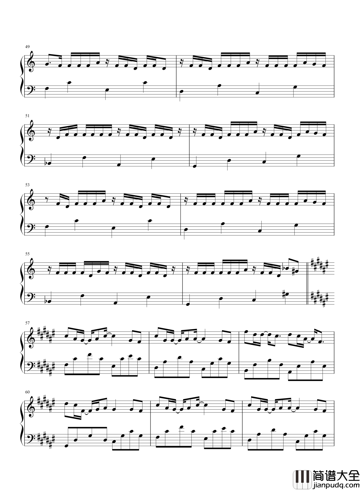 离骚钢琴谱__易烊千玺｜长太息以掩涕兮，哀民生之多艰